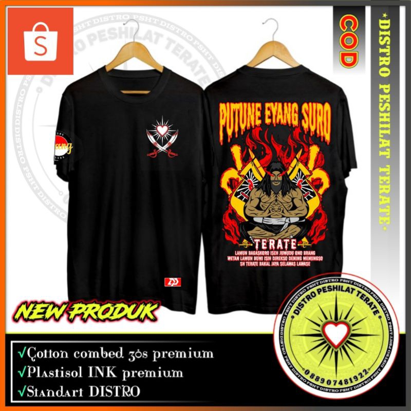 KAOS PSHT PUTUNE EYANG SURO TERLARIS - KAOS PSHT TERBARU