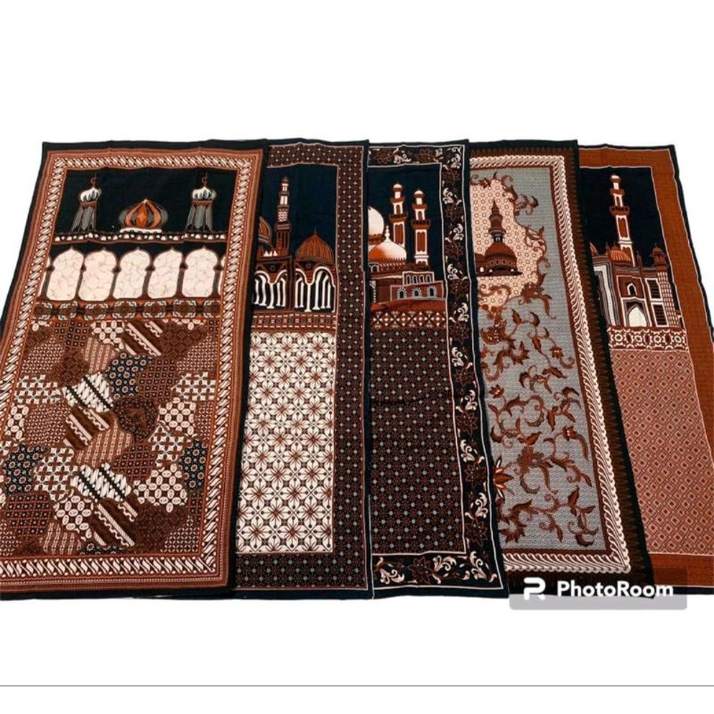 Sajadah Batik Sogan Klasik,Sajadah Traveling,Sajadah batik Motif