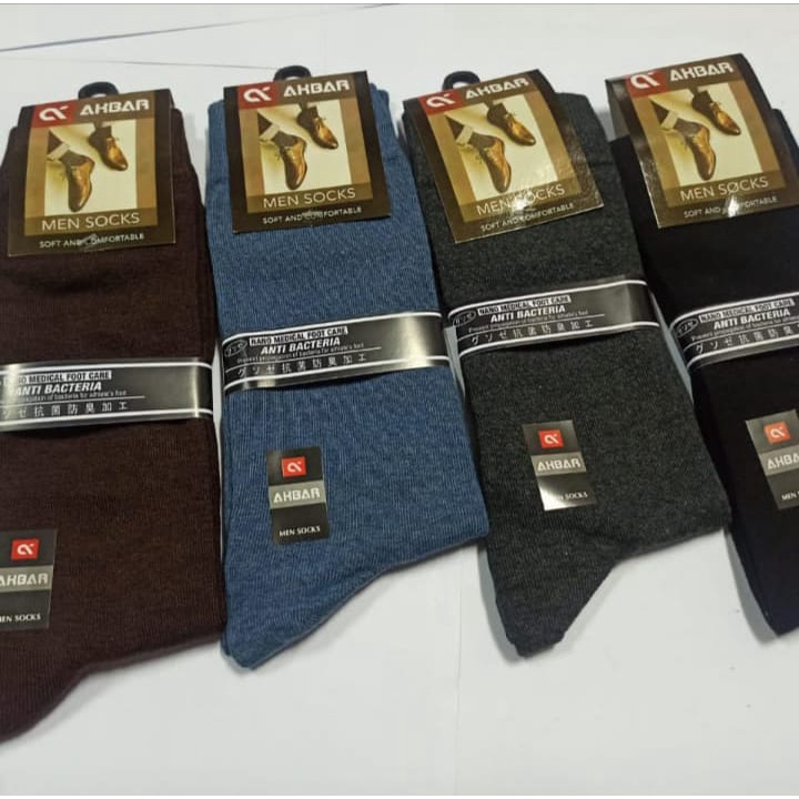 COD 3 PASANG Kaos Kaki Kerja Kantoran Pria Laki Dewasa Anti Bakteri/kaos kaki remaja bagus