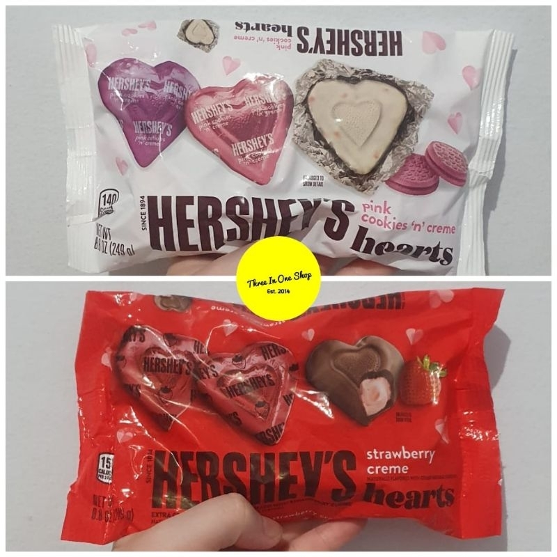 

[READY STOCK] Hershey's Hearts Chocolate