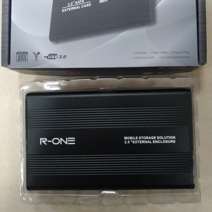 Casing Harddisk 2.5 Metal R-ONE / Enclosure HDD External 2.0
