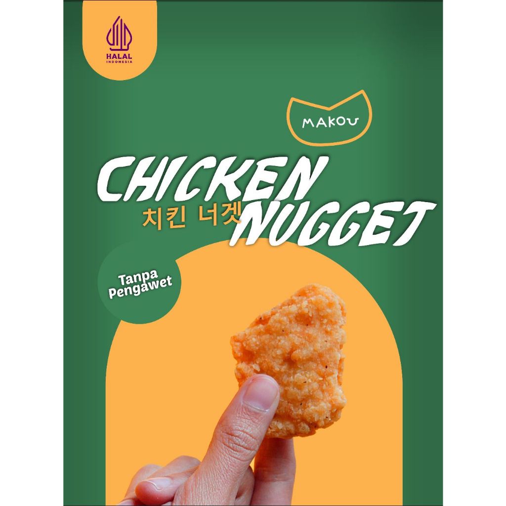 

Chicken Nugget Homemade/crispy/halal/tanpa pengawet buatan/MSG alami