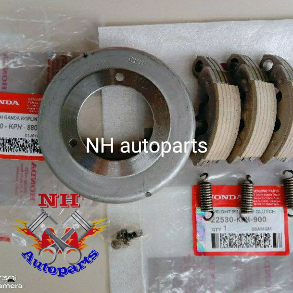 Mangkok+Kampas Ganda Karisma/ Supra X 125 KPH ori