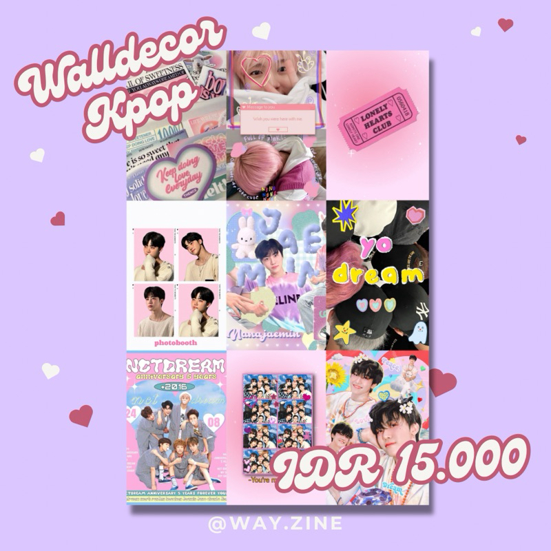 WALLDECOR POSTER JAEMIN NCT DREAM EDITION HIASAN DINDING AESTHETIC TERMURAH TERLARIS KPOP KOREA