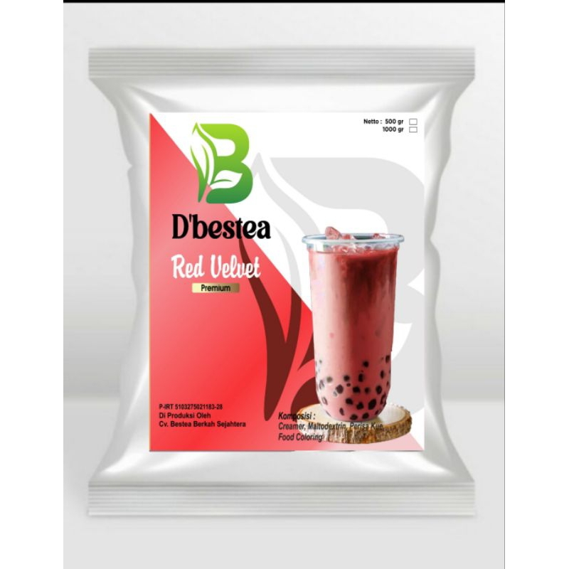 

Bubuk Minuman Rasa Red Velvet Premium 1 Kg Powder Drink