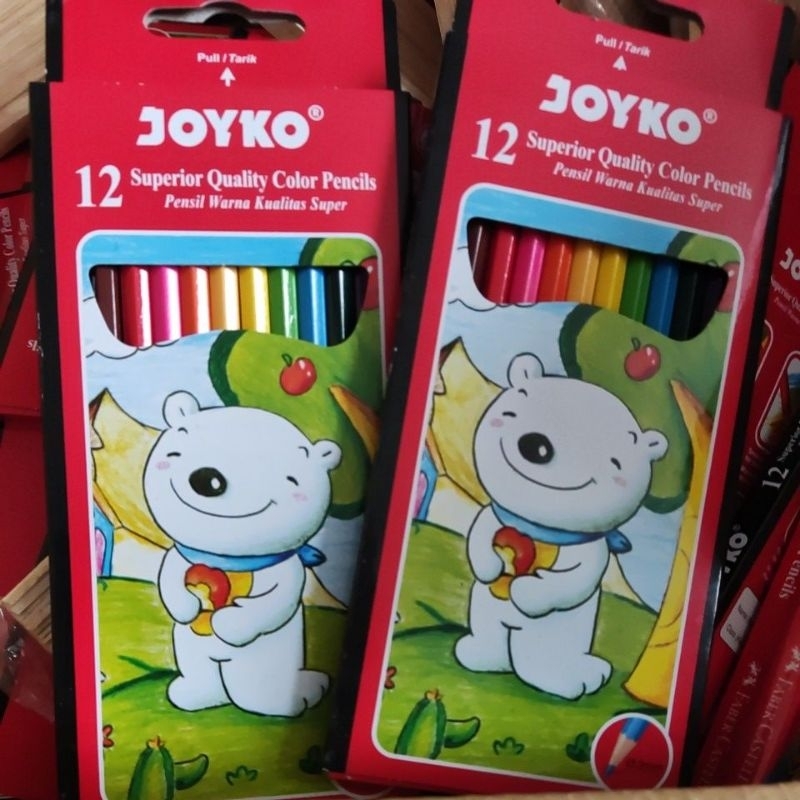 

joyko pensil warna kualitas super