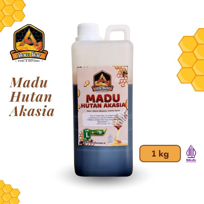 

Madu Hutan Akasia 1 Kg | Madu Alam Liar | Original Murni