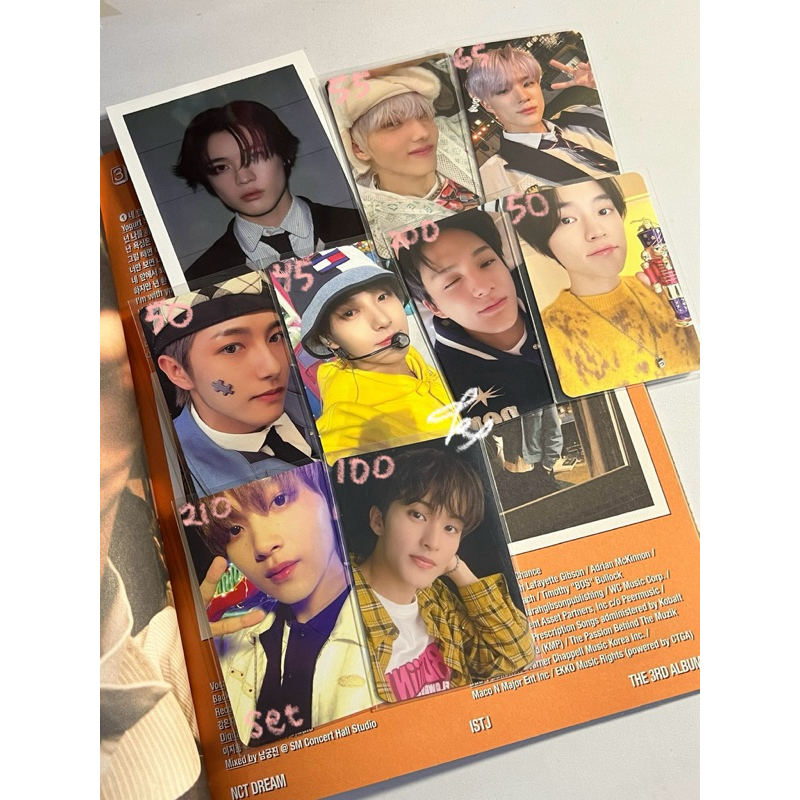 [ready] wts aab nct dream 127 mark renjun jeno haechan chenle jisung pororo istj qr ver introvert ca