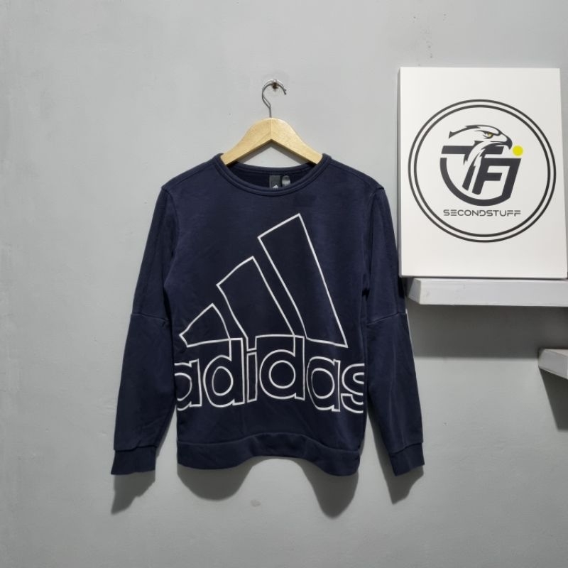 Adidas Crewneck Big Logo - Second Original