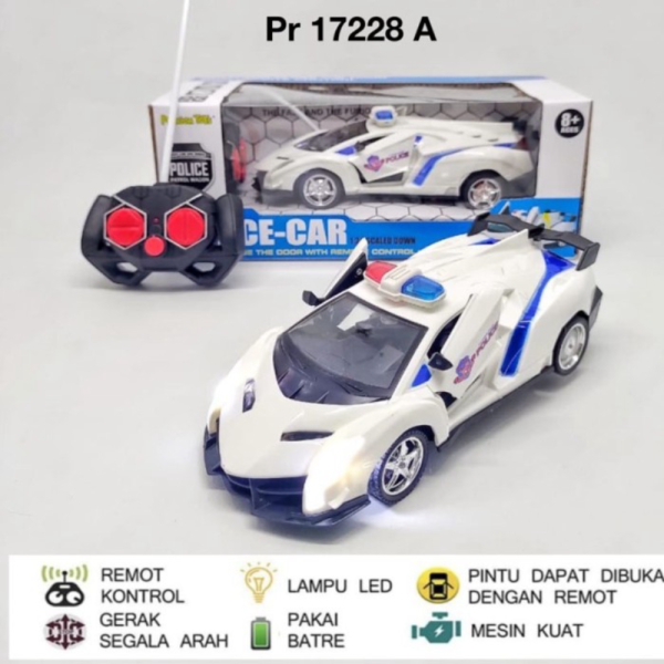 

Jual Mainan Anak Mobil Polisi Car Remote - TANPA BUBBLE Limited