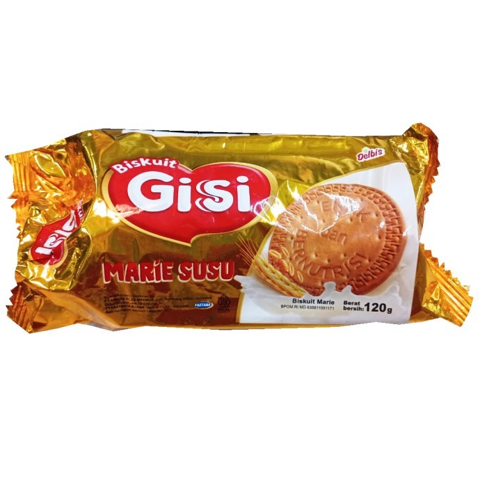 

Biskuit Gisi Marie Susu 120 gr