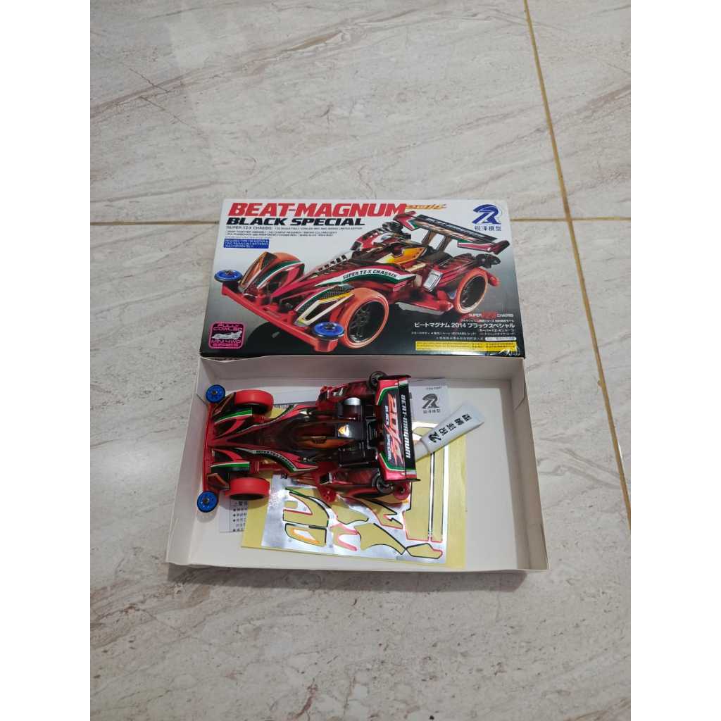 Tamiya Ruize Beat Magnum Black Special - Rakit Masuk Dus