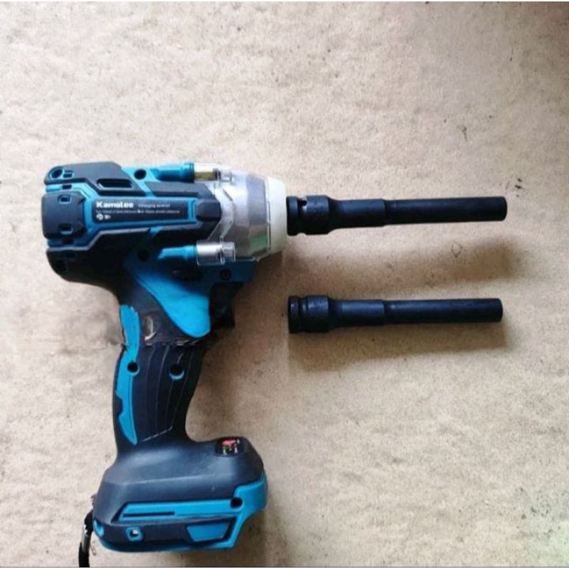 Mata Kunci Shock 12 12mm Extra Panjang 130mm, Sok Impact 1/2" Pas Socket, Kualitas Bagus.