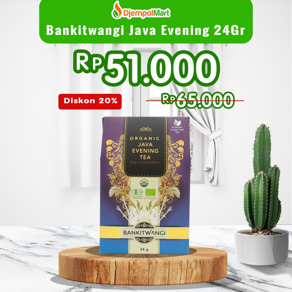

Teh Organik || Tea Blend Teh Campur ( Java Evening Tea ) 24 gr