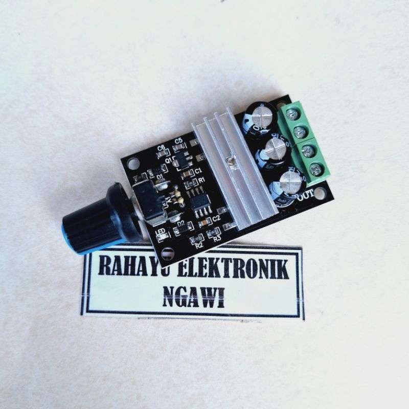 PWM Motor Speed Controller Dimmer DC 6-28V 3A