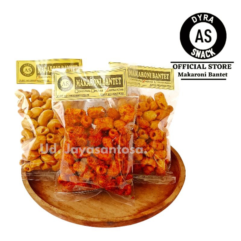 

(TERMURAH) MAKARONI BANTET/BANTAT • khas mojokerto