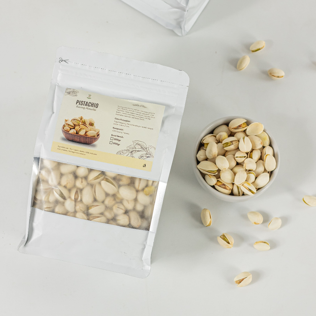 

RB Tani Organic Kacang Pistachio Panggang - Kacang Pistachio Roasted Panggang