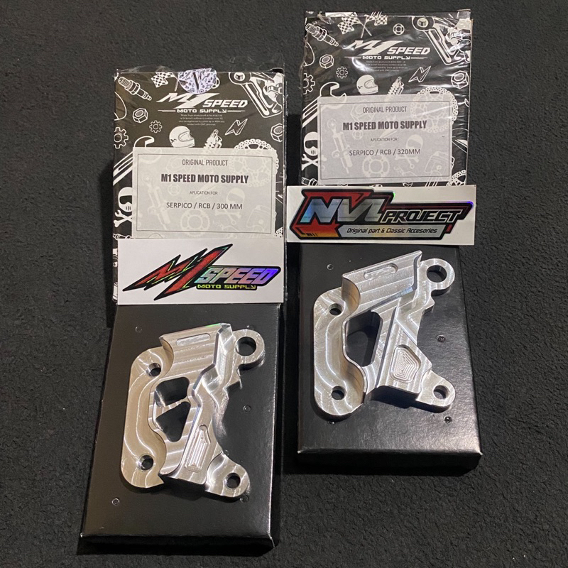 Breket cnc kaliper RCB Nissin samurai 2p pnp shock sok ninja serpico victor kidal