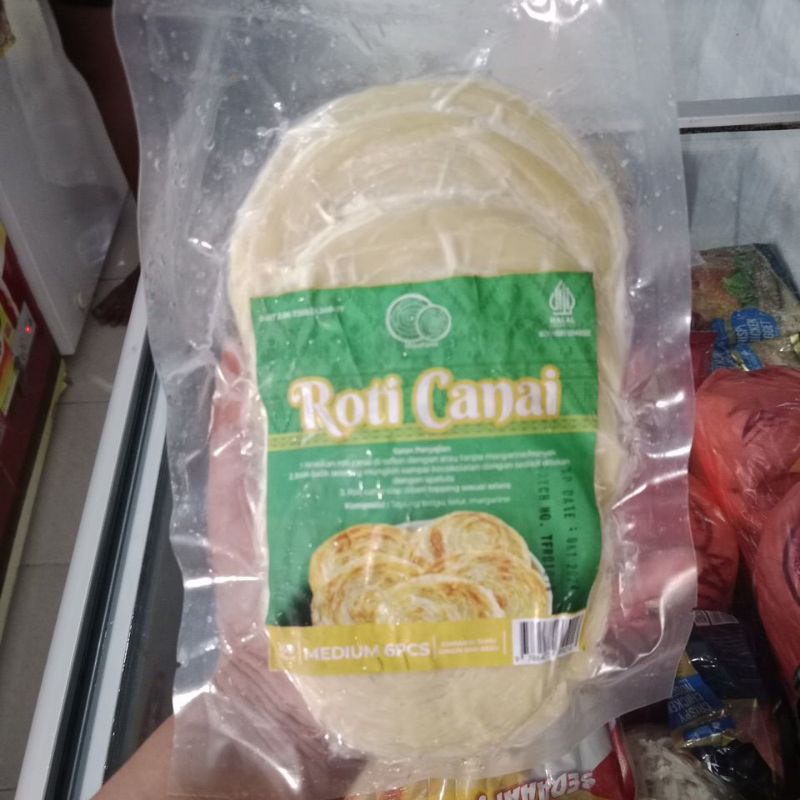 

ROTI CANAI MEDIUM ISI 6