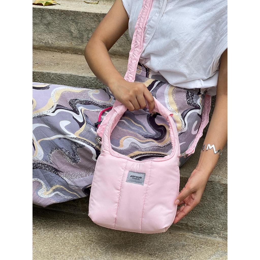 Pisces Slingbag | Asfour Limitless | Tas Wanita Parasut Slingbag Tas Bahu Tas Hologram Puffy Puffer