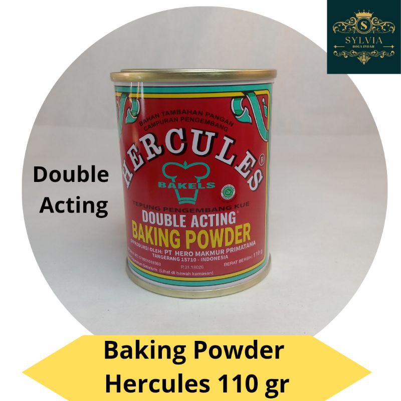 

FOOD GRADE Hercules Baking Powder Double Acting 110 gr