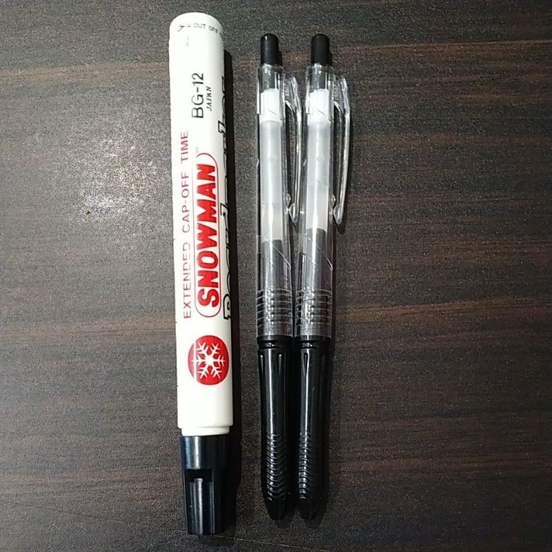 

spidol dan bolpen