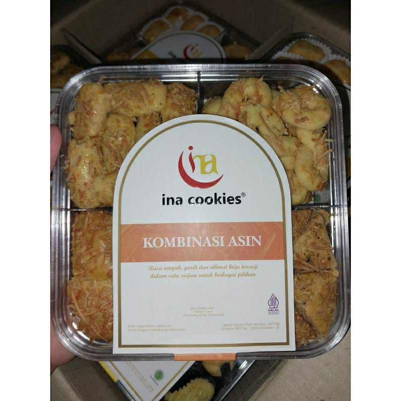 

INA COOKIES Kombinasi Asin