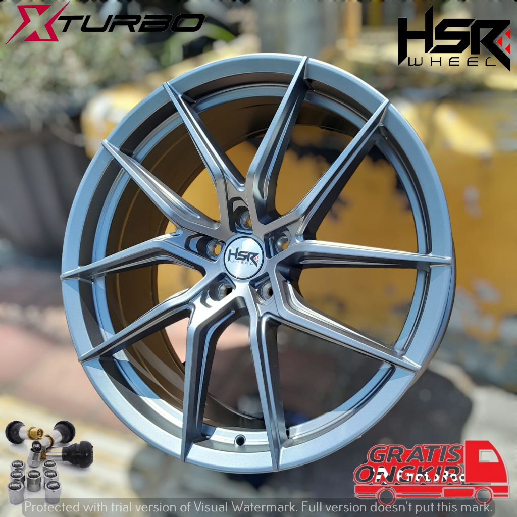 VELG RACING RING 20 INNOVA CRV HRV WRV ALMAZ XPANDER HSR MAGATTA WARNA GREY