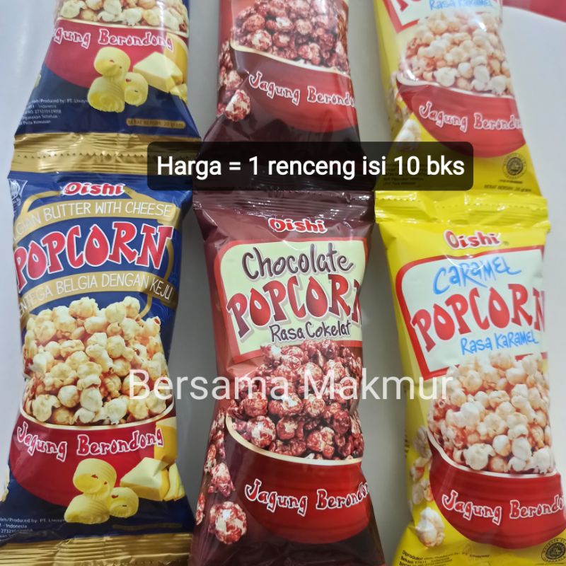 

Oishi Popcorn 1 renceng