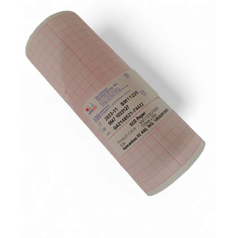 kertas ekg roll 112mm x 25m #kertas ekg innomed roll #kertas ekg #kertas ekg roll #kertas ekg innome