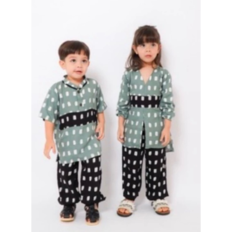 CAMEELBABY - IED SET family - Setelan Idul Fitri - Baju seragam keluarga