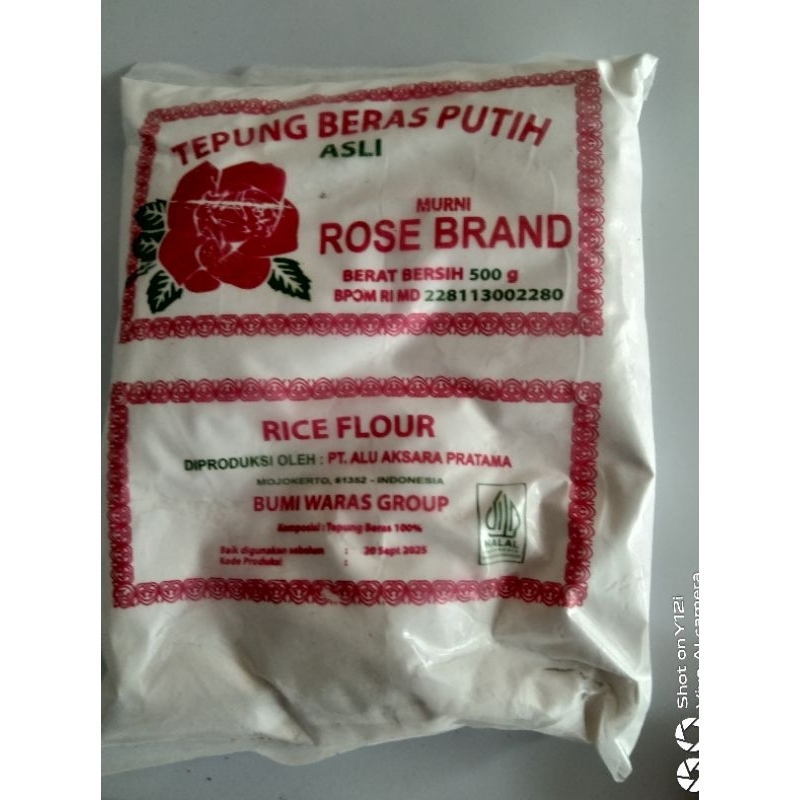 

tepung beras rose brand 500gr