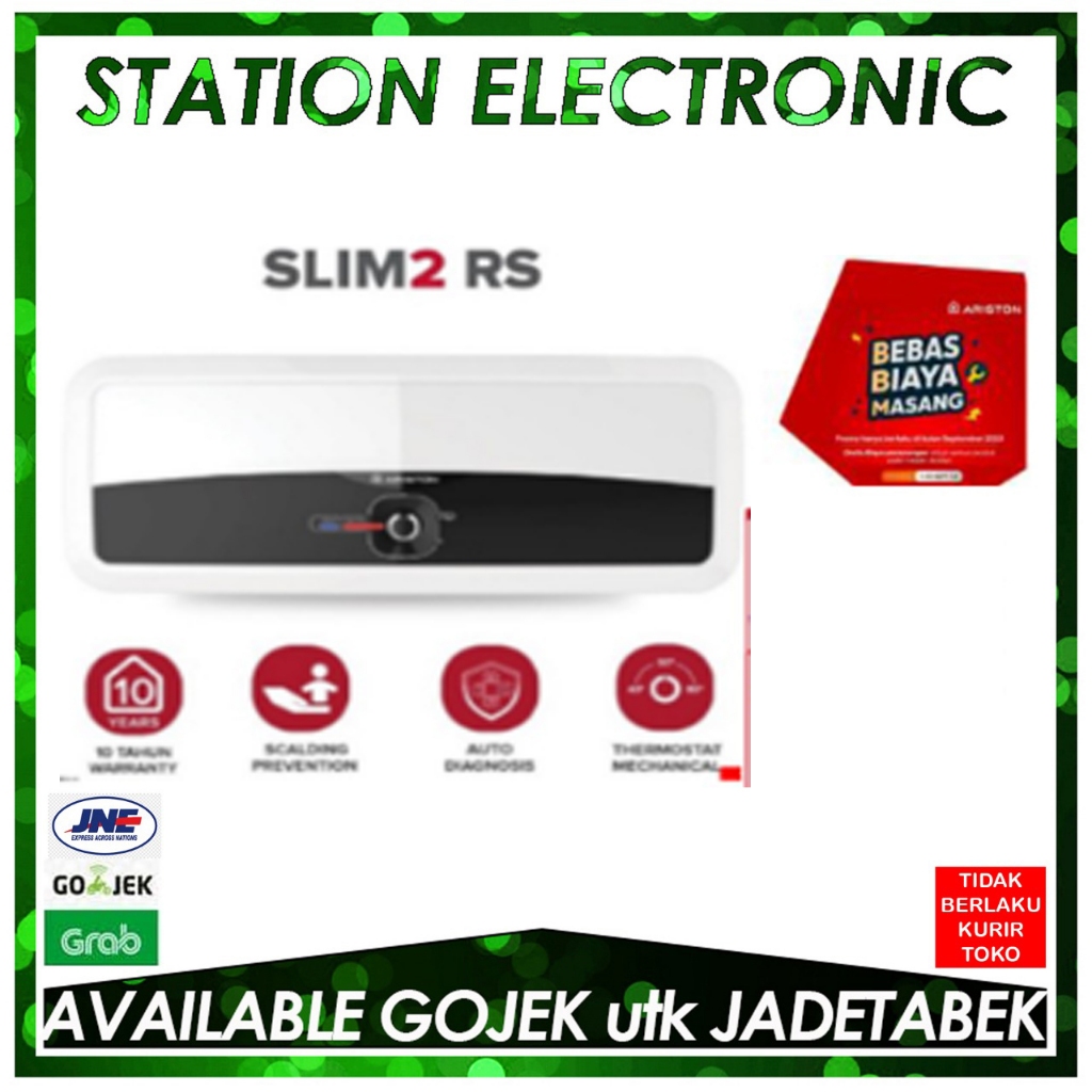 ARISTON WATER HEATER 30 LITER SLIM2 30 RS