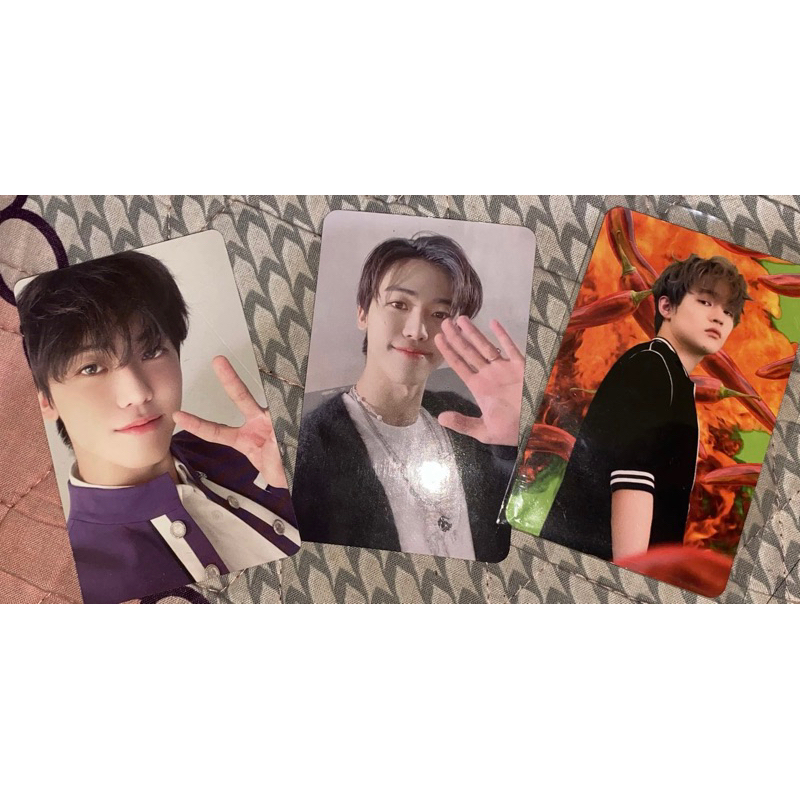 Photocard Jaemin Chenle selca sg22 ar hot sauce