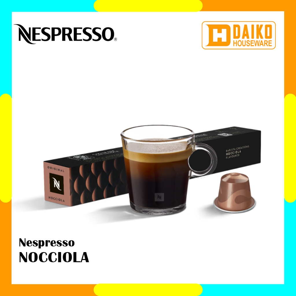 

Capsule Nespresso Nocciola Coffee - Kopi Kapsul Barista Creations Series