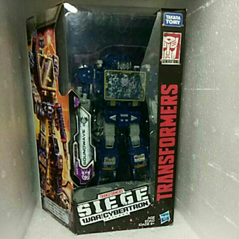 SIEGE Trilogy TF WFC s25 War of Cybertron Soundwave Transformers Koleksi Anak Dewasa