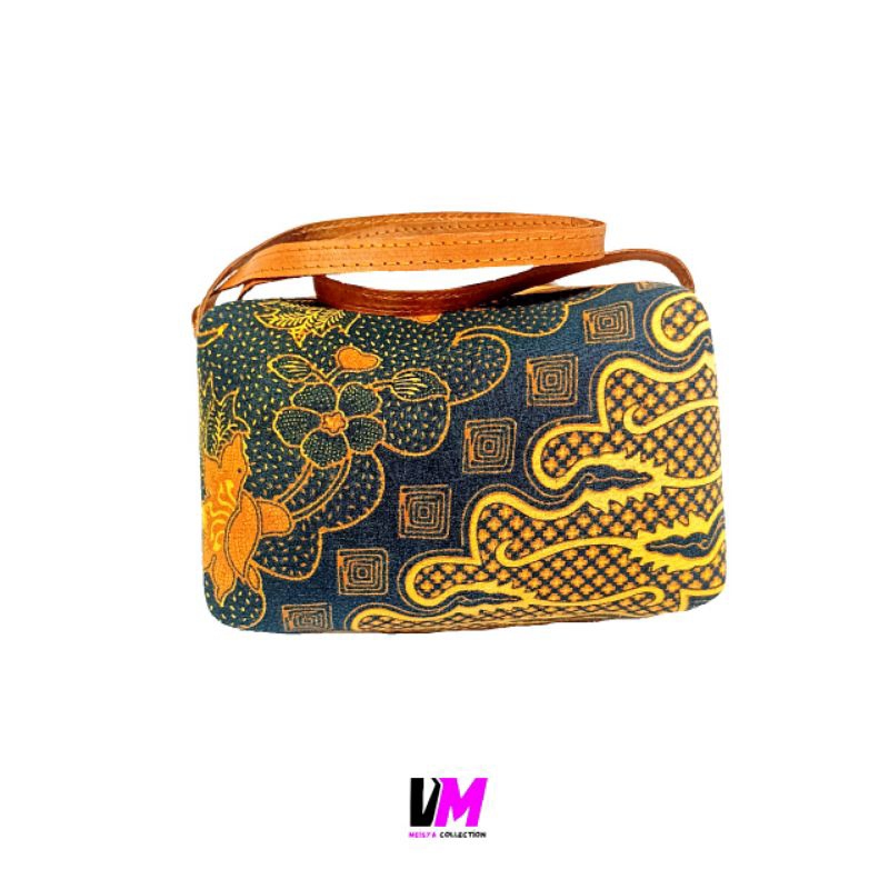Tas gembung batik mix kulit