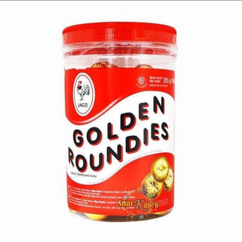 

Jago Coklat Golden Roundies Koin Cokelat 250 gram