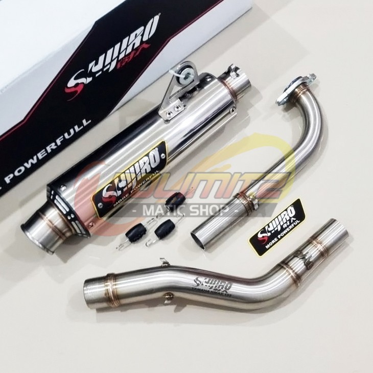 Knalpot Shijiro M3 Long Yamaha NMAX OLD