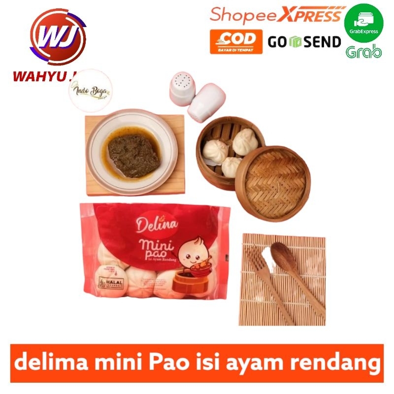 

Delima Mini Pao isi Ayam Rendang 408