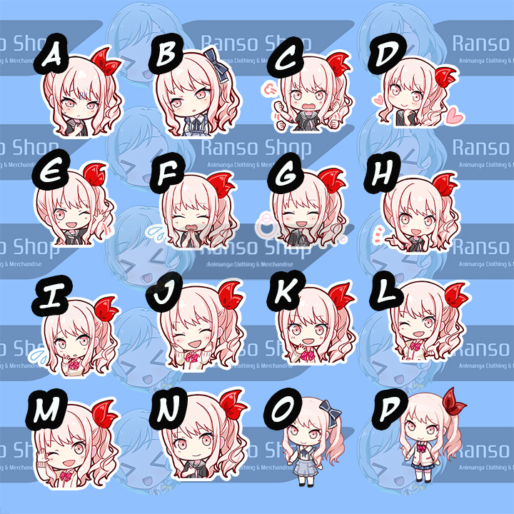 Sticker Project Sekai 25-ji, Nightcord de Mizuki | Stiker Vinyl Satuan Akiyama Mizuki Chibi Nightcor