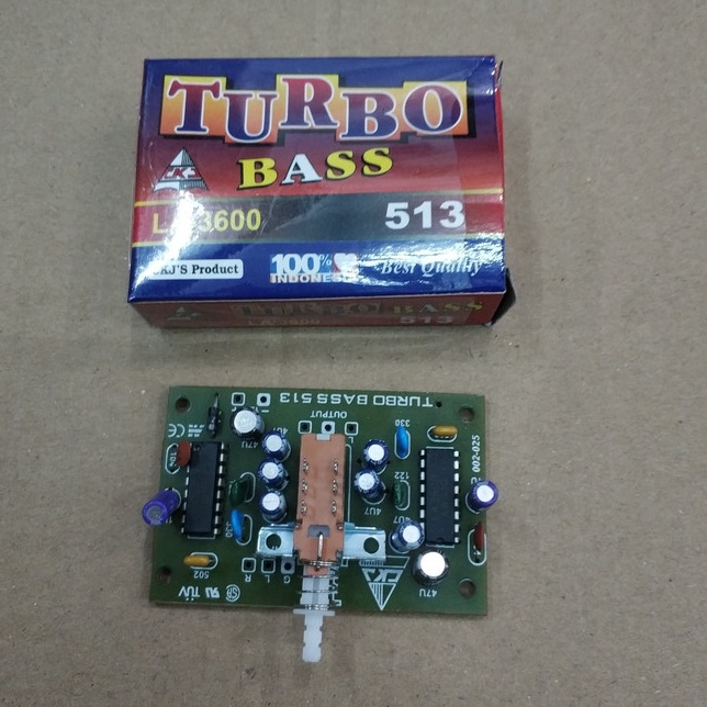 gJ Kit CKJ 513 Galaxy 2ic atau Turbo bass LA 36 tegangan DC 12v