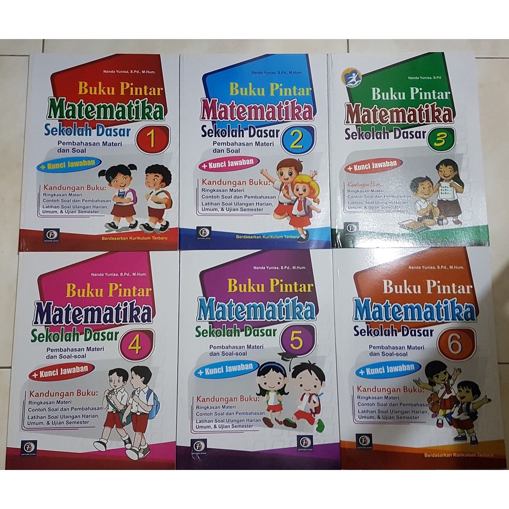 

ART O27Z Buku Pintar Matematika SDMI Kelas1 6