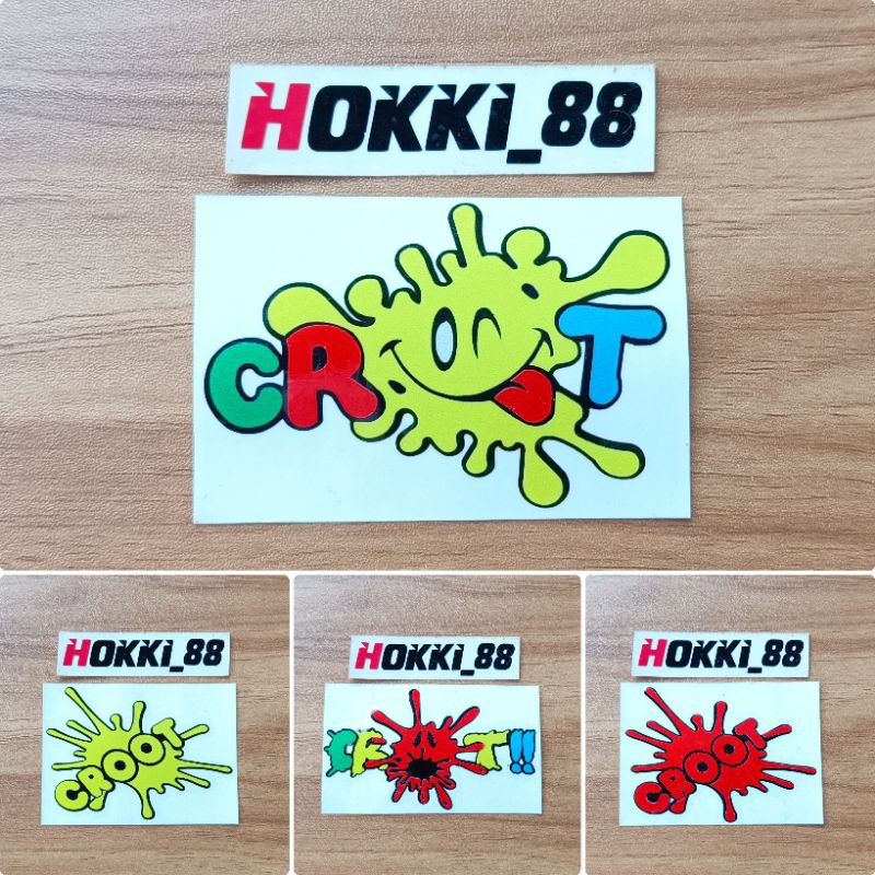 

Stiker cutting Bercak Crot
