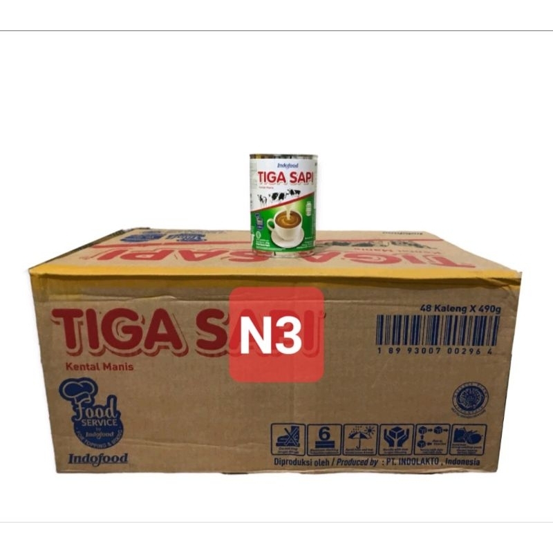 

3 Sapi Kental Manis 480 gr