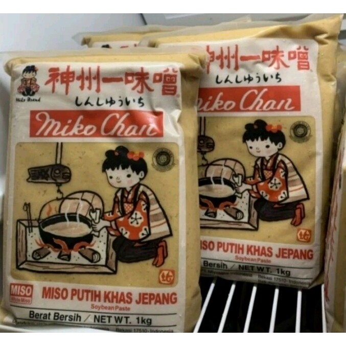 

Miko Chan Miso Putih Khas Jepang/ Tauco Khas Jepang 1kg