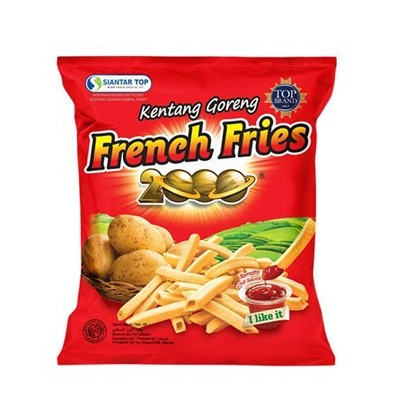 

french fries 2000 62gr - french fries siantar top