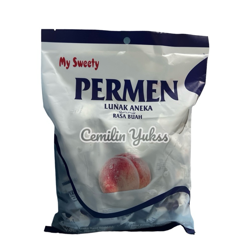 

My Sweety Permen Lunak Rasa Yogurt Dan Buah Peach 250g [Isi 100Pcs] Permen Lunak Rasa Buah Permen Lunak Yogurt