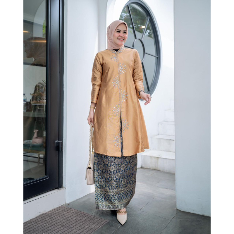 TERLARIS Atasan Kebaya Kurung Payet ZZ Terbaru - Kebaya Baju kurung Modern - Kebaya Modern - Kebaya