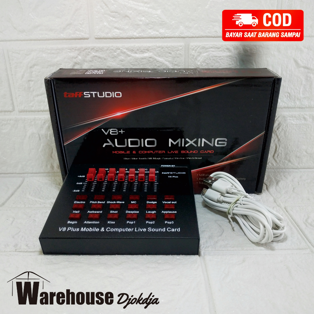 Original Taffstudio Soundcard V8+ V8 Plus
